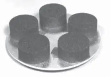 Disk for stones for floor manding machine
